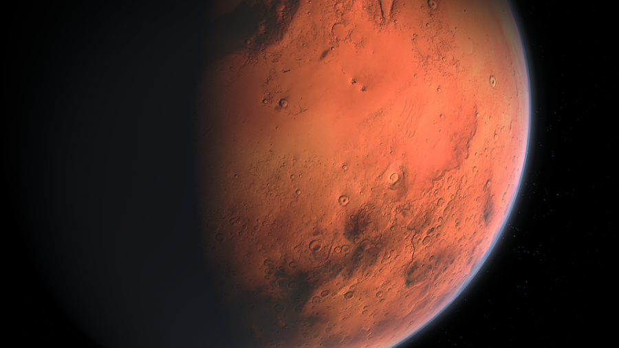 Учёные хотят создать озеро на Марсе с помощью астероида