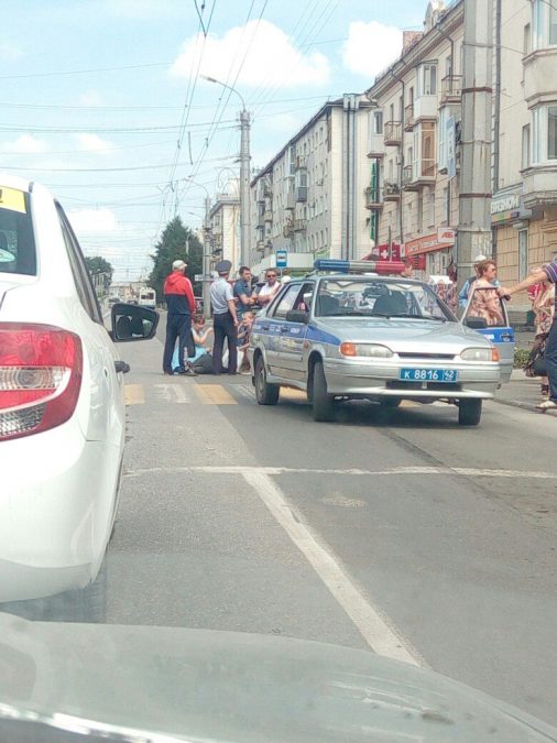 В Кузбассе нетрезвый водитель сбил пешехода и попытался скрыться