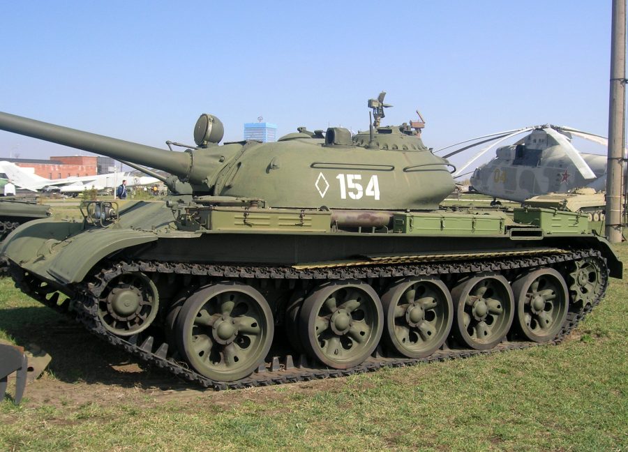 Фото танков т 54 и т 55