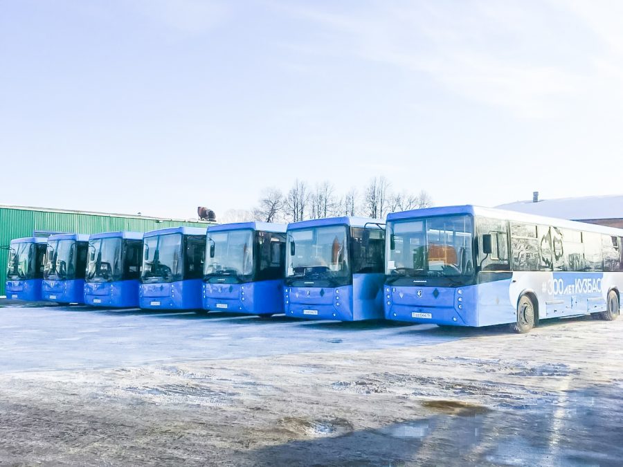 В Кузбасс поступит 151 новый автобус