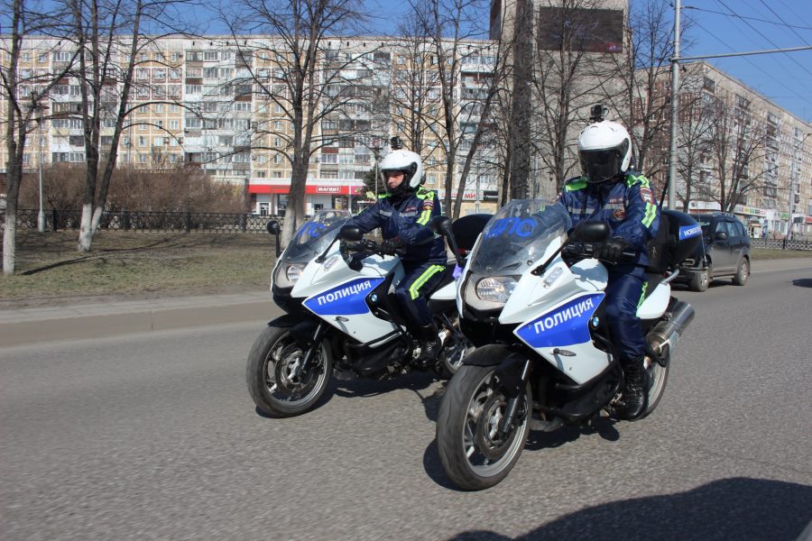За соблюдением ПДД в Кузбассе вновь начали следить мотопатрули