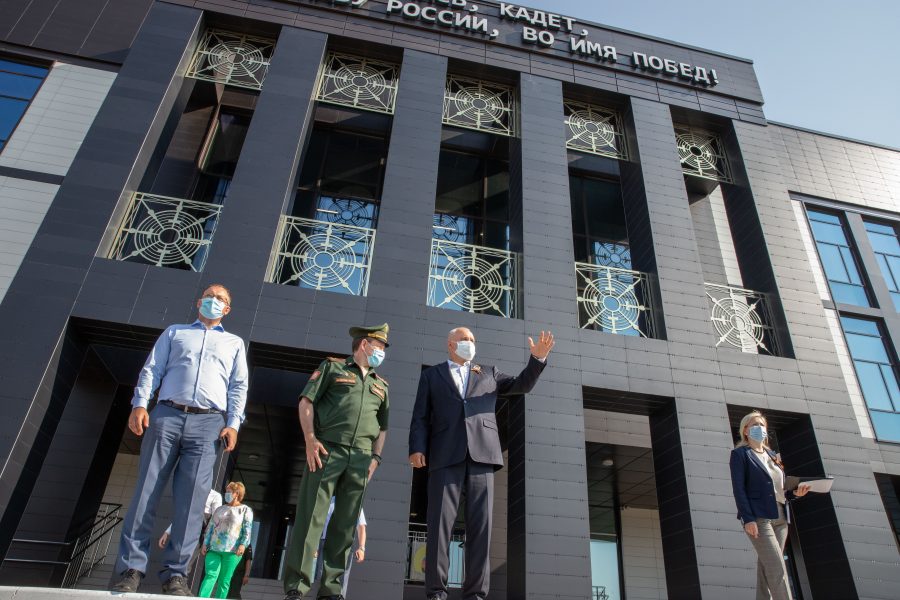 В Кемеровском президентском кадетском училище построят ещё один корпус