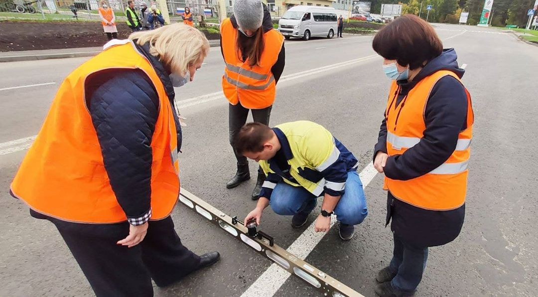 В Кемерове комиссия по приёмке проверила отремонтированные дороги